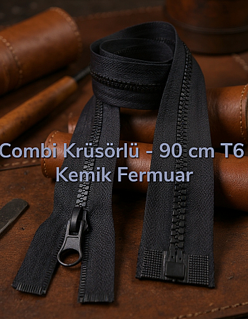 Kemik  90 Cm Mont Fermuarı Açık Uçlu (Separe)  -  PR0090T6