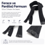 120 cm Ters Ferace Fermuarı | Daha Sade Uzun Kapanış İçin | ZP00120S