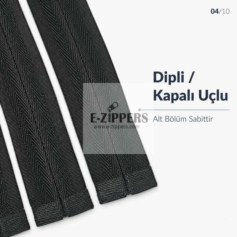 22 cm / 8.661 in Black Woven Tulle Closed-End Invisible Zipper for Dresses, Skirts and Eveningwear – ZPG0022DKM