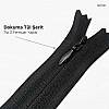 22 cm / 8.661 in Black Woven Tulle Closed-End Invisible Zipper for Dresses, Skirts and Eveningwear – ZPG0022DKM