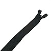 26 cm Black Woven Tulle Closed-End Invisible Zipper – Dress, Skirt & Evening Gown Zipper ZPG0026DKM