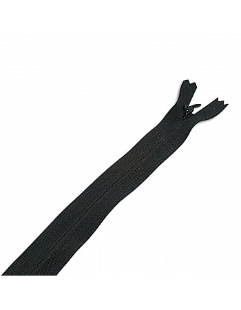 26 cm Black Woven Tulle Closed-End Invisible Zipper – Dress, Skirt & Evening Gown Zipper ZPG0026DKM