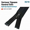 66 cm / 25.984 in T10 #5 Black Nylon Open-End Separating Jacket Zipper – ZPS0066T10