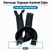 70 cm / 27.559 in T10 #5 Black Nylon Open-End Separating Jacket Zipper – ZPS0070T10