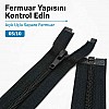 74 cm / 29.134 in T10 #5 Black Nylon Open-End Separating Jacket Zipper – ZPS0074T10