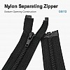 74 cm / 29.134 in T10 #5 Black Nylon Open-End Separating Jacket Zipper – ZPS0074T10