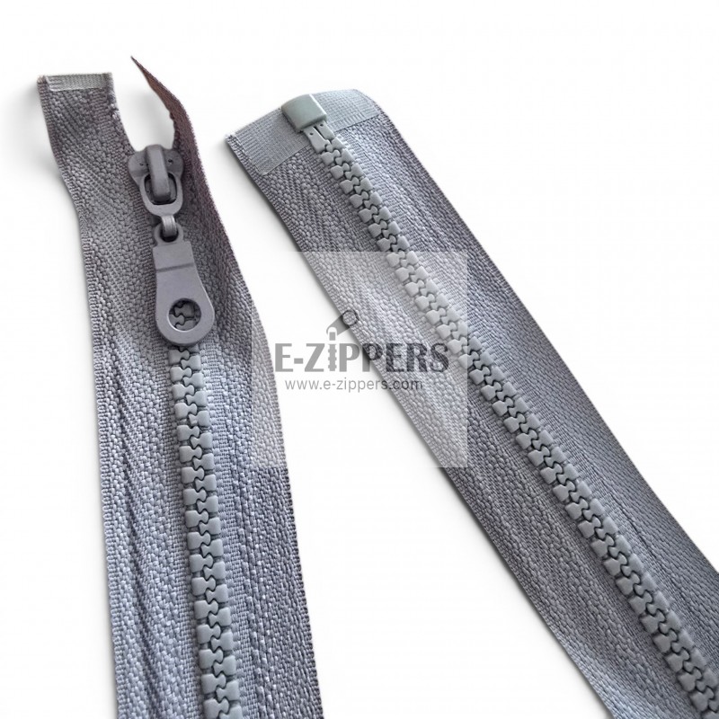 80 cm T6 Kemik Fermuar Açık Uçlu Separe Armut Elcikli Mont ve Ceket İçin ZPK0080T6A