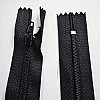 55 cm Black T5 Nylon Closed-End Zipper – Durable Bottom Model - ZP0055T5