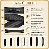 Su Geçirmez 7 Adet Fermuar Seti – Outdoor, Mont, Çanta ve Teknik Tekstil İçin - ST-0004T5