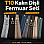 Terzi, Tadilatçı ve Çantacılar İçin Kalın Dişli T10  Fermuar Seti – 37 / 47 cm – 10 Adet - ST-0006T10