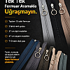 T10 kalın dişli, dayanıklı fermuar seti; 37 ve 47 cm boyutlarında, 10 adet.