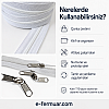 #5 Nylon Zipper Chain Kit for Bag Makers, Cases & Repair Shops – 200 m / 656.17 ft + 100 Sliders ST-0009T10-200M100C