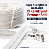 200 meter #5 molded plastic zipper and 100 sliders for tarp and tent manufacturing.