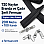 Nylon Tape Zipper Set for Tarp and Tent Workshops - #8, 656 Feet + 100 Sliders - ST-0013T20-200M100C
