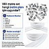 Tip 10 Naylon Şerit Fermuar Üretim Seti – 100 Metre + 50 Tek Elcikli Kürsör ST-T10T-NAYLON-100M50C