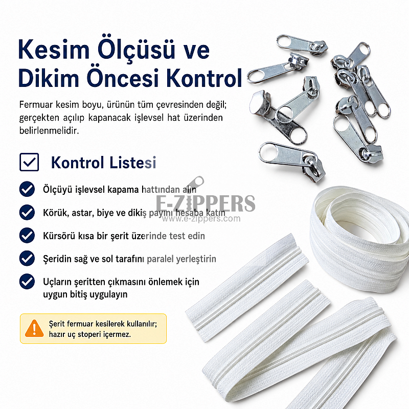 Tip 10 Naylon Şerit Fermuar Üretim Seti – 100 Metre + 50 Tek Elcikli Kürsör ST-T10T-NAYLON-100M50C