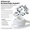 Tip 10 Naylon Şerit Fermuar Deneme Seti – 20 Metre + 10 Tek Elcikli Kürsör ST-T10T-NAYLON-20M10C