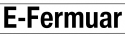 E-Fermuar