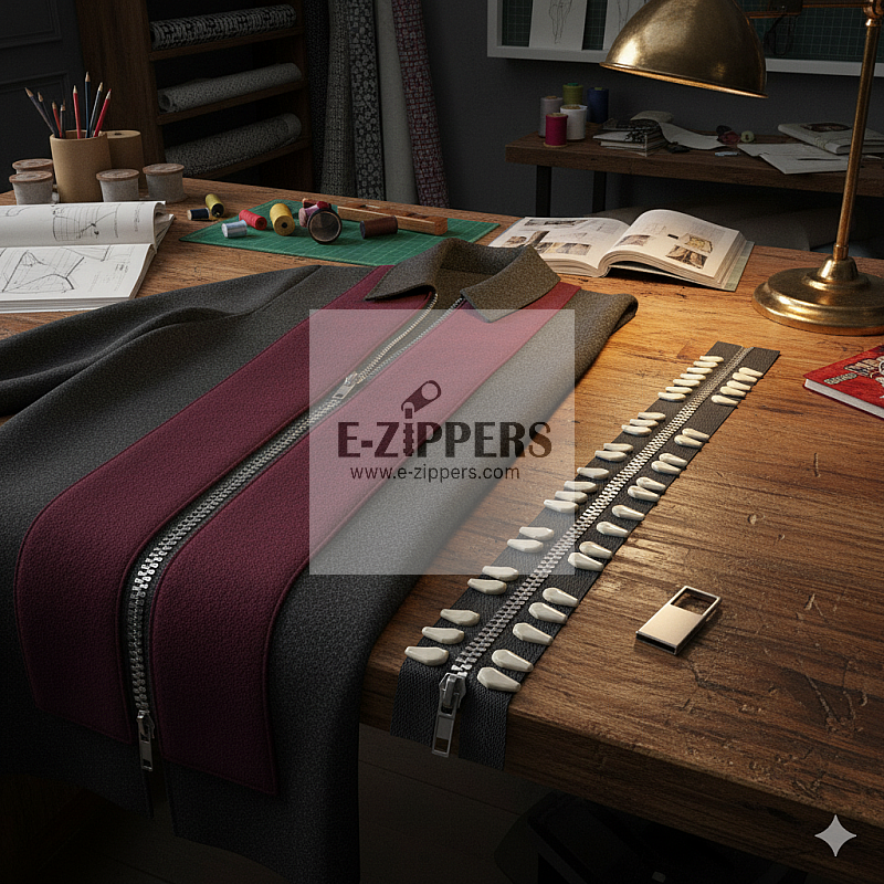 Molded Plastic Jacket Zipper 40 Cm #6 15,75" With Corn Teeth Separated ZPK0040T6TM