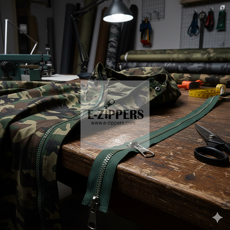 Molded Plastic Jacket Zipper 40 Cm #6 15,75" With Corn Teeth Separated ZPK0040T6TM