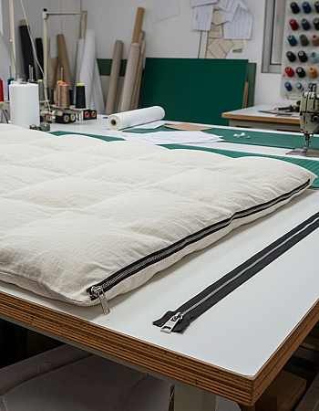 100 cm Fermuar Açık Uçlu - Separe Naylon Tip 10 Metalik Diş Rengi ZPSM0100T10