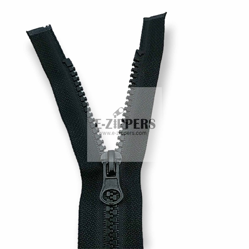 100 cm Mont ve Kaban Fermuarı T5 Kemik Açık Uçlu ZPK0100T5