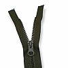 100 cm Mont ve Kaban Fermuarı T5 Kemik Açık Uçlu ZPK0100T5