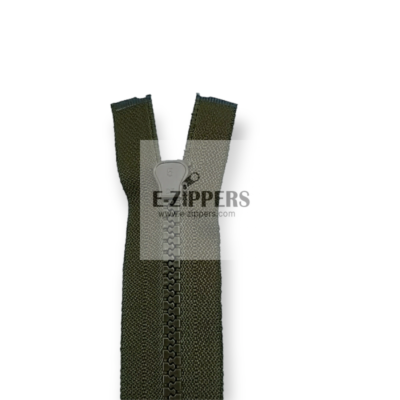 12 cm Cep Fermuarı T5 Kemik Kapalı Uçlu ZPK0012T5