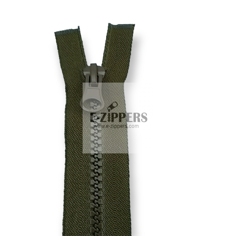 12 cm Cep Fermuarı T5 Kemik Kapalı Uçlu ZPK0012T5