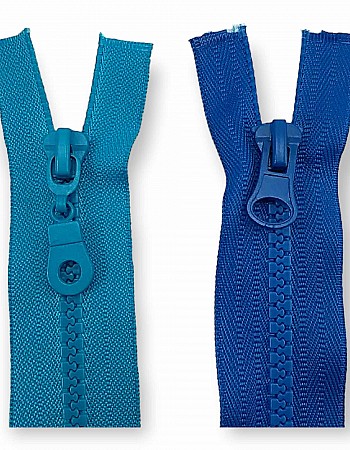 55 cm #5 21,66" Molded Plastic Jacket Zipper Separated ZPK0055T5