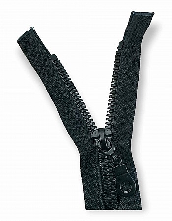 Kemik Fermuar 40 cm T6 Timsah Diş  Açık Uçlu - Separe ZPK0040T6TM