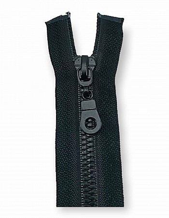 Molded Plastic Jacket Zipper 55 Cm #6 21,66" With Corn Teeth Separated ZPK0055T6TM