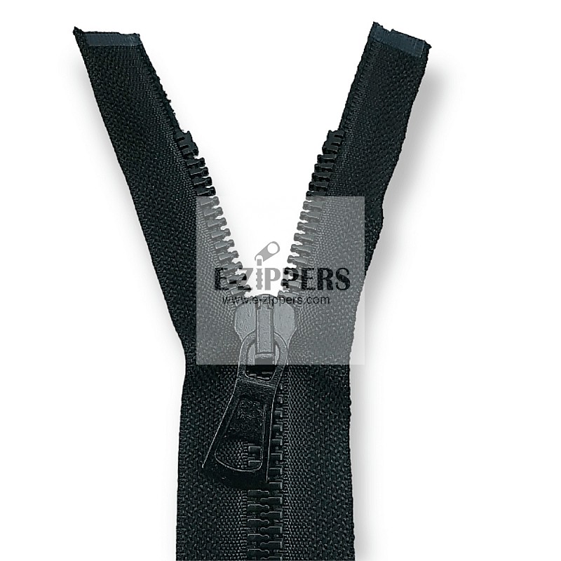 Molded Zipper 14 cm, 5,51" #9 Metal Teeth Imatation Close End ZPK0014T9MG