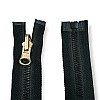 Molded Zipper 18 cm, 7,10" #9 Metal Teeth Imatation Close End ZPK0018T9MG