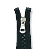 Molded Zipper 18 cm, 7,10" #9 Metal Teeth Imatation Close End ZPK0018T9MG