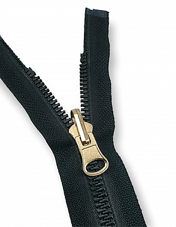Molded Zipper 18 cm, 7,10" #9 Metal Teeth Imatation Close End ZPK0018T9MG