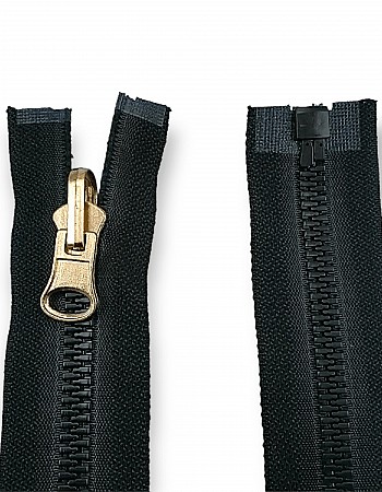 Molded Zipper 20 cm, 7,90" #9 Metal Teeth Imatation Close End ZPK0020T9MG