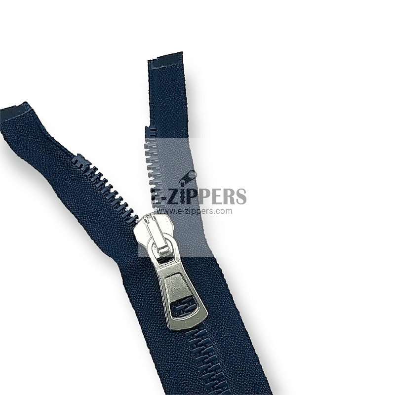 Molded Zipper 30 cm, 11,81" #9 Metal Teeth Imatation Open End - Separe ZPK0030T9MG