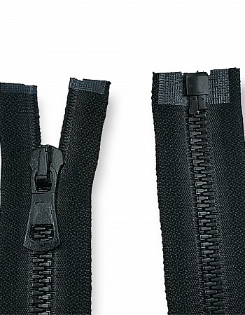 Molded Zipper 30 cm, 11,81" #9 Metal Teeth Imatation Open End - Separe ZPK0030T9MG