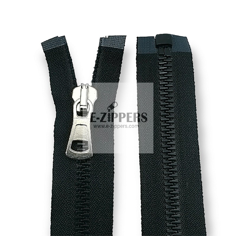 Molded Zipper 30 cm, 11,81" #9 Metal Teeth Imatation Open End - Separe ZPK0030T9MG