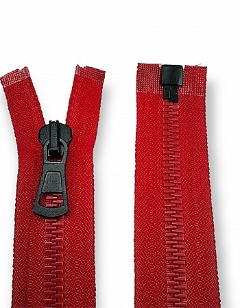 Molded Zipper 35 cm, 13,78" #9 Metal Teeth Imatation Open End - Separe ZPK0035T9MG