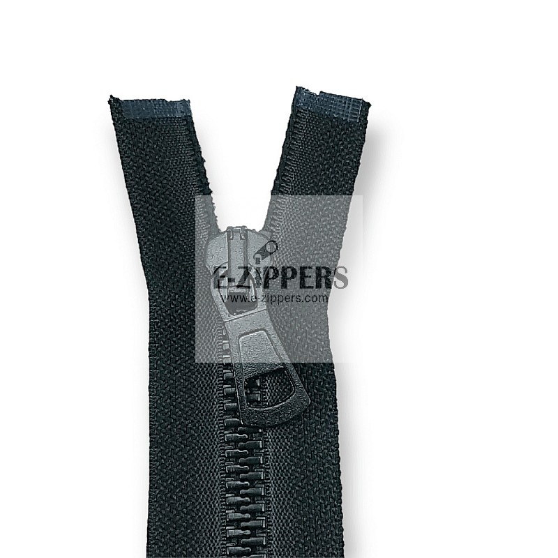 Molded Zipper 35 cm, 13,78" #9 Metal Teeth Imatation Open End - Separe ZPK0035T9MG