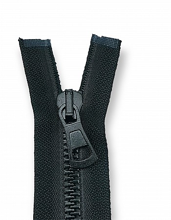 Molded Zipper 70 cm, 27,55" #9 Metal Teeth Imatation Open End - Separe ZPK0070T9MG