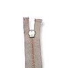 Molded Zipper 80 cm, 31,50" #9 Metal Imatation Metalized Teeth Open End - Separe ZPK0080T9MGK