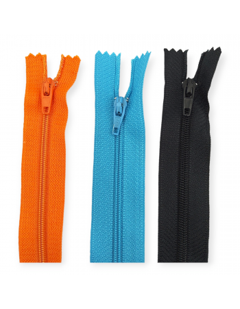 14 cm #3 5,51" Nylon Coil Zipper For Pant and Skirts Close End ZPS0014T5