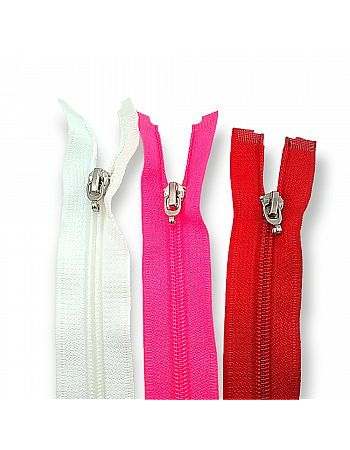 16 cm #5 6,30" Nylon Coil Jacket Zipper Close End ZPS0016T10