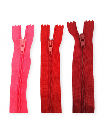 18 cm #3 7,10" Nylon Coil Zipper For Pant and Skirts Close End ZPS0018T5