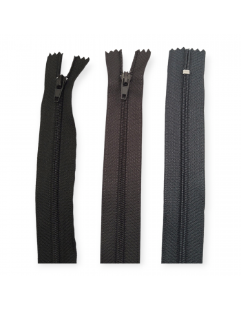 20 cm #3 7,90" Nylon Coil Zipper For Pant and Skirts Close End ZPS0020T5