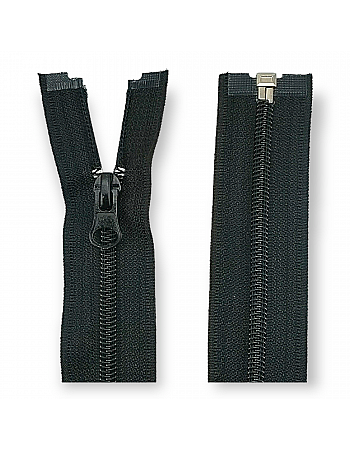40 cm #5 15,75" Nylon Coil Jacket Zipper Open End - Separating ZPS0040T10