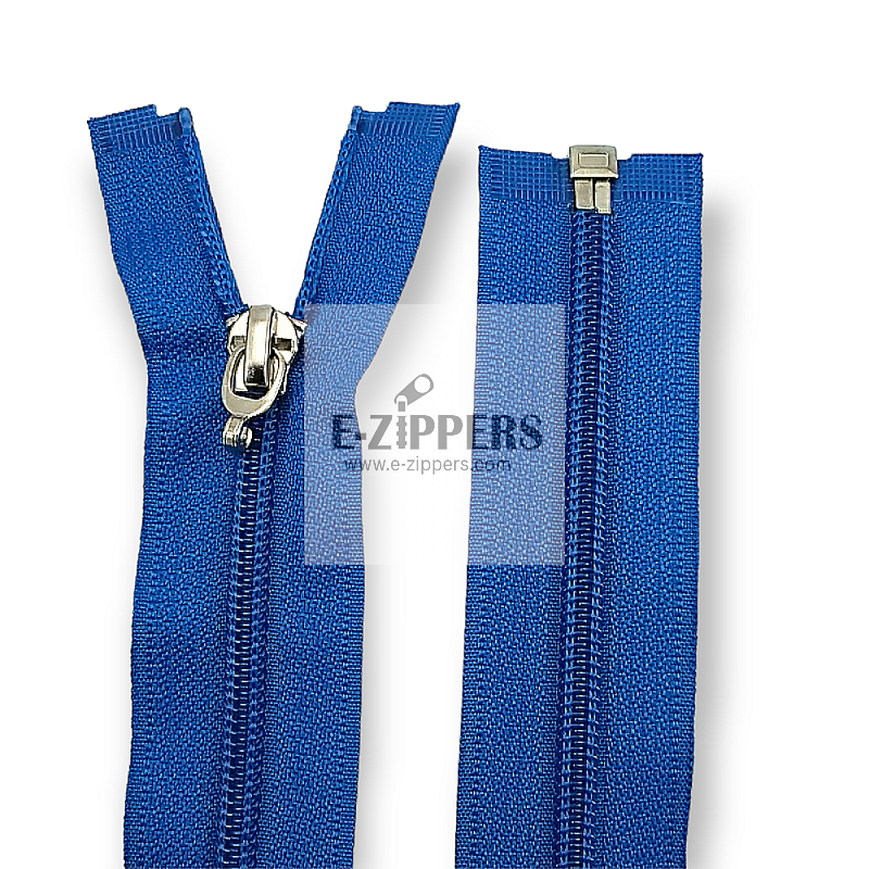 50 cm #5 19,70" Nylon Coil Jacket Zipper Open End - Separating ZPS0050T10